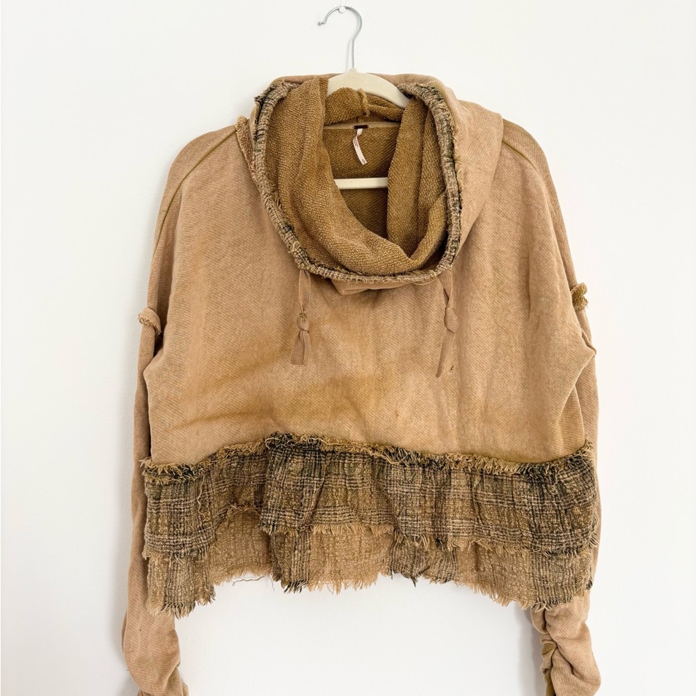 Free People Cowl Neck Hoodie